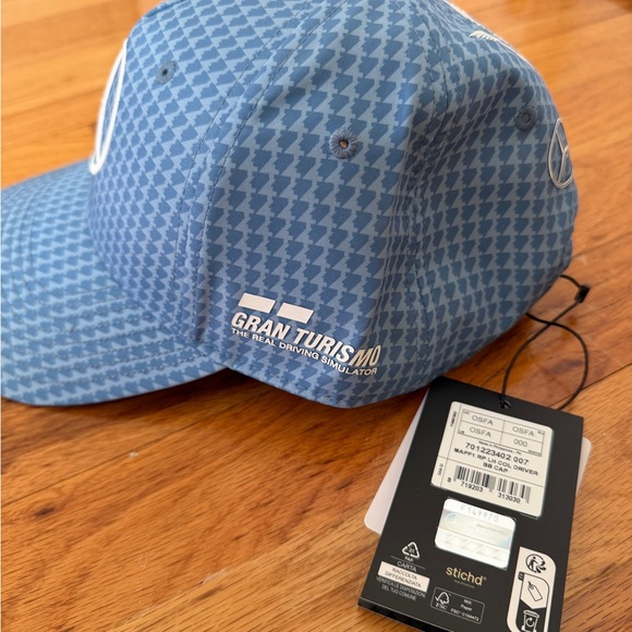 Mercedes AMG Petronas Blue Houndstooth Hat - Picture 2 of 5